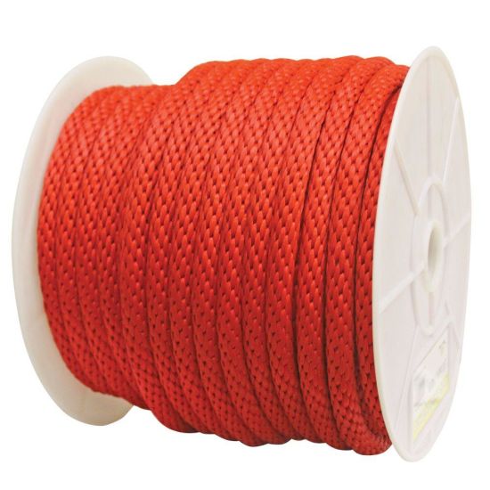 Corde de pêche en corde polypropylène rouge de haute qualité