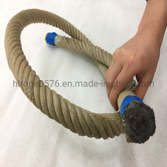 Câble en acier à corde en polypropylène torsadé au tanin