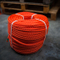 Corde en plastique PE orange à 3 torons