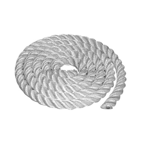 Corde polyester blanche 12mm (bobine 220m)