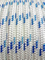 Corde à double tresse en polyester et polypropylène mélangés résistant aux produits chimiques