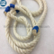 Corde de sisal torsadée entièrement en fibre naturelle/blanchie