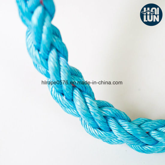 Corde en polypropylène bleu en gros d'usine professionnelle
