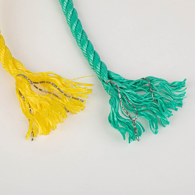 Corde tressée et torsadée en PP de haute qualité pour la pêche et l'aquaculture.