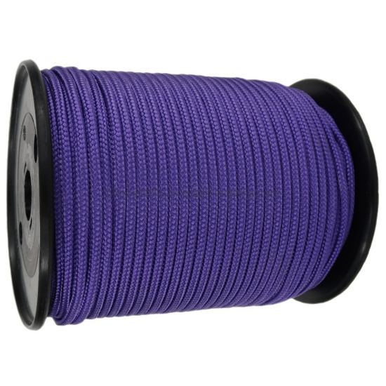 Multi-corde en polypropylène tressé polyester violet 6 mm