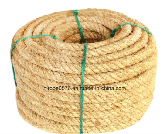 Corde de manille/Natura/corde d'emballage de corde de sisal blanche de haute qualité