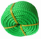 Corde PE 3 brins fil vert pêche corde en plastique